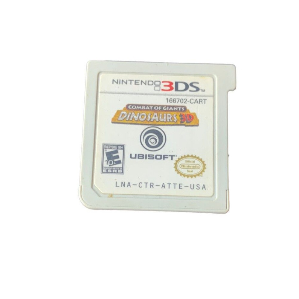 Combat of Giants: Dinosaurs 3D Nintendo 3DS Game Nice